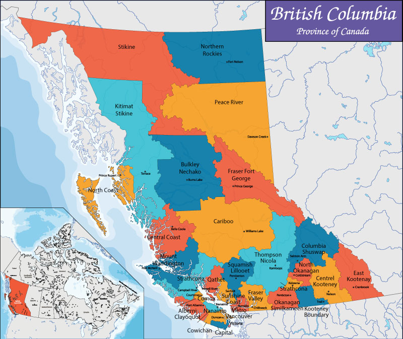 Giới thiệu tỉnh bang British Columbia