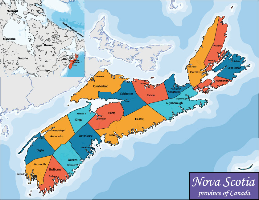 Giới thiệu tỉnh bang Nova Scotia